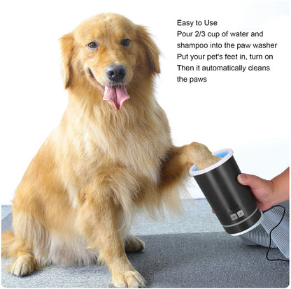 Limpiador De Patas Eléctrico Para Mascotas | Lavador Portátil USB