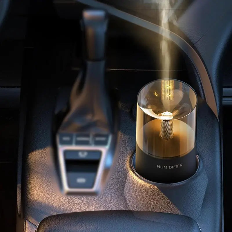 Mini Humidificador Y Difusor De Aromas Para Auto Y Oficina | Carga USB