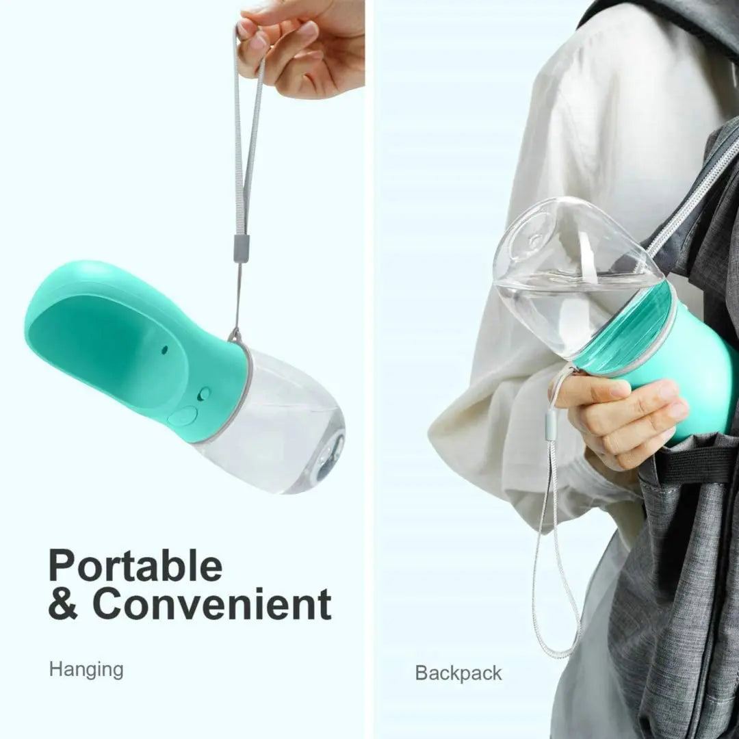Botella De Agua Portátil Para Perros | Bebedero De Viaje Multiuso