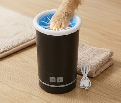 Limpiador De Patas Eléctrico Para Mascotas | Lavador Portátil USB