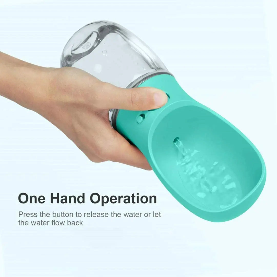 Botella De Agua Portátil Para Perros | Bebedero De Viaje Multiuso
