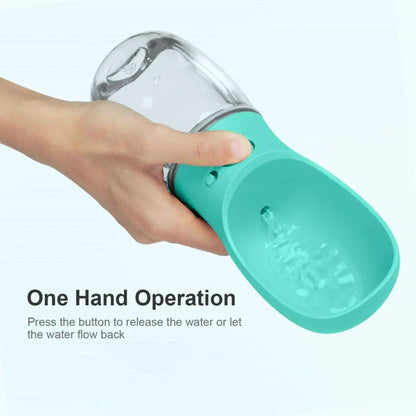 Botella De Agua Portátil Para Perros | Bebedero De Viaje Multiuso